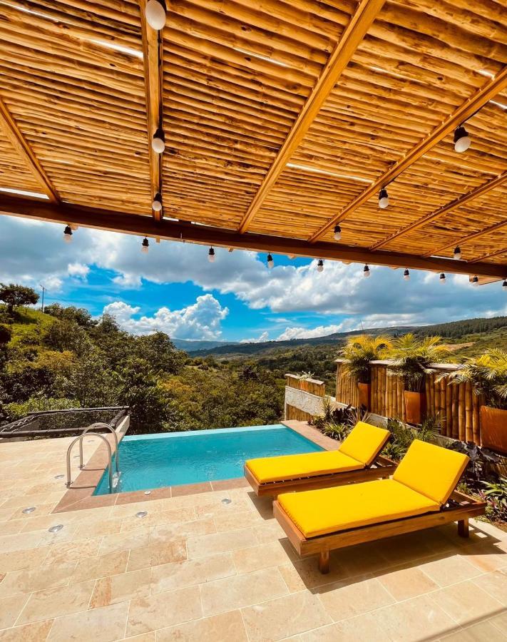 Hotel Campestre Palmas Del Zamorano Сан-Хиль Экстерьер фото