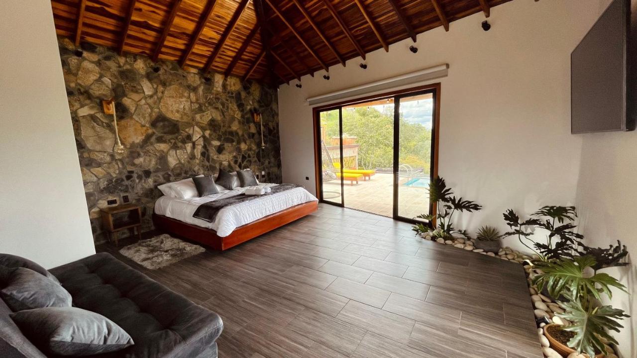 Hotel Campestre Palmas Del Zamorano Сан-Хиль Экстерьер фото