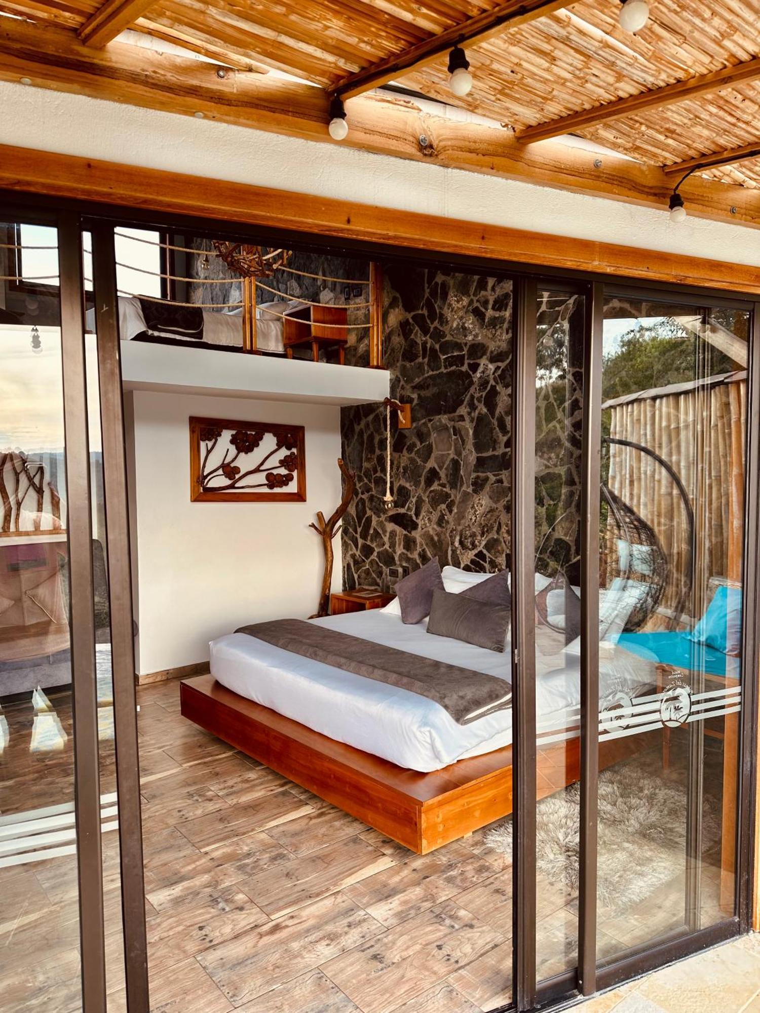 Hotel Campestre Palmas Del Zamorano Сан-Хиль Экстерьер фото